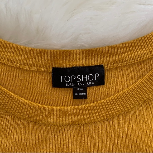 TOPSHOP Rib Boarder Sweater - Picture 6 of 8